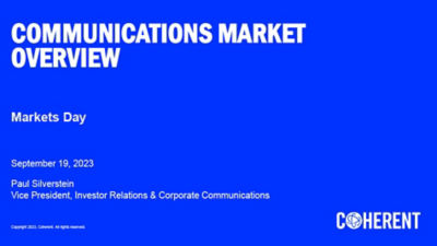 Communications Market Overview
