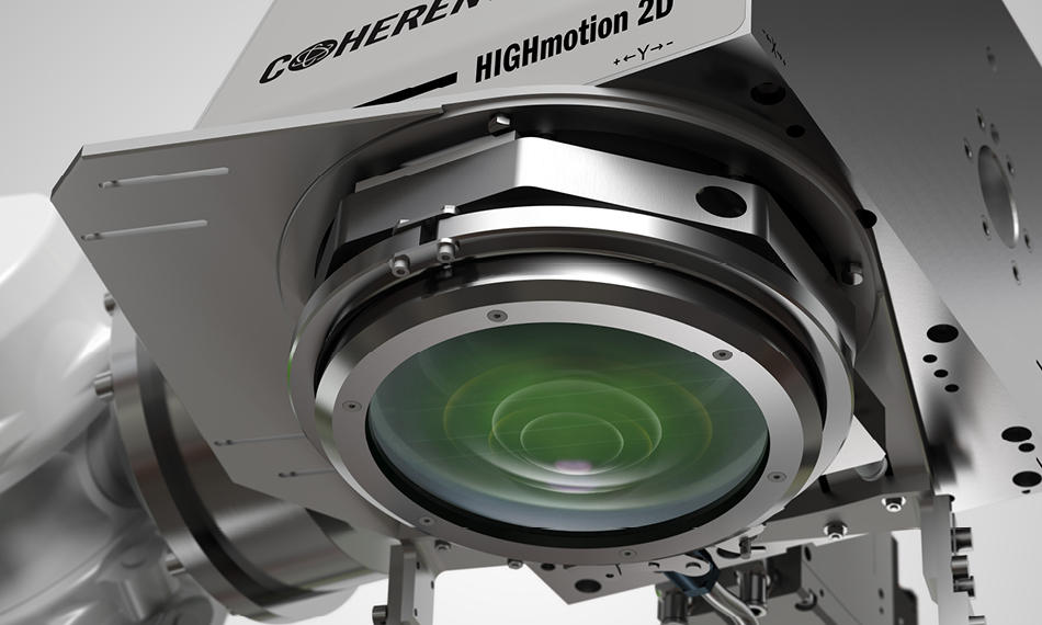 HIGHmotion 2D processing heads combine superior optical performance and exceptional operational reliability to enable cost-effective production welding