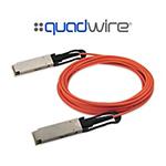 Quadwire® 4x10G (40G) Ethernet and Infiniband QDR QSFP Active Optical Cable