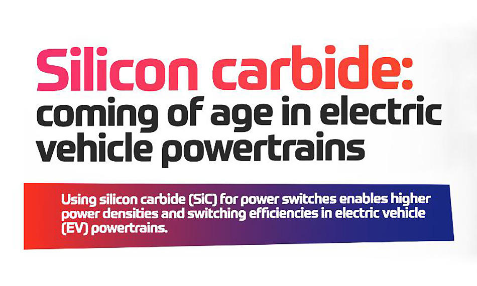 Silicon Carbide: Coming of Age in Electric Vehicle Powertrains